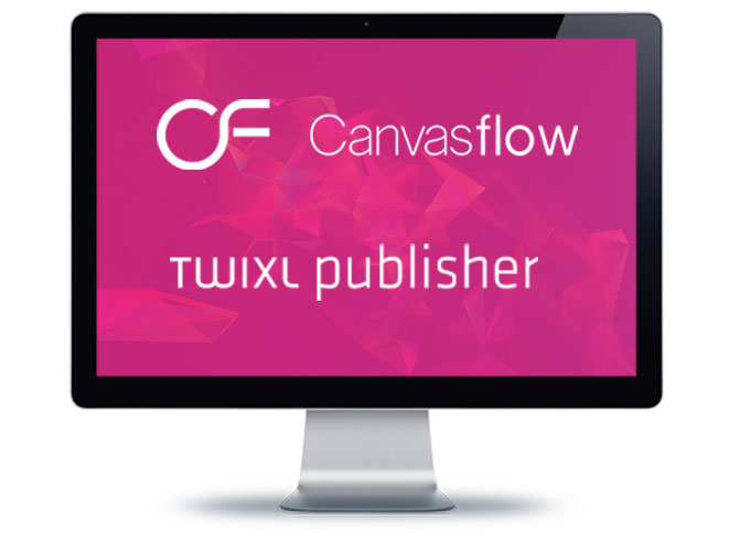 Canvasflow and Twixl Publisher